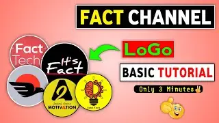 How to Make Fact Logo || Facttechz Channel Logo || Fact Channel Logo Kaise Banaye 2022