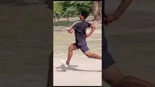Online student training result || Guess the mistake || How to ball Fast #bowlingrunup #fitness #cric