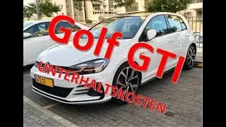 VW Golf 7 GTI 'Performance' | 2018 | Unterhaltskosten