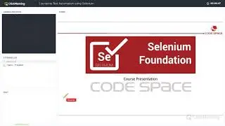 1 встреча Test Automation using Selenium