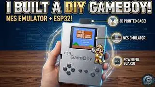 How I Build HandHeld Esp32 Nes Emulator