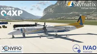 Q4XP Tutorial with Real Pilot | (LJLJ) Ljubljana to (LYBE) Belgrade