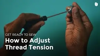Program to learn sewing - How to adjusting thread tension