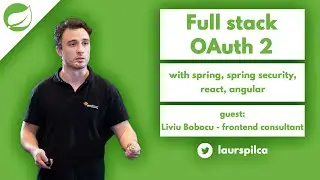Full Stack OAuth 2 - With Spring Security / React / Angular - Part 1