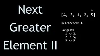 Coding Interview Problem - Next Greater Element II