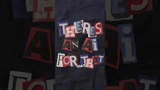 The A.I for everything #shorts