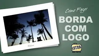 Borda com Logo no Photoshop - Tutorial Photoshop