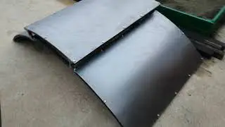 Мангал с крышей