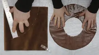 🔥 Super Easy and Useful 5 Minute Sewing Project from Small Piece of Fabric