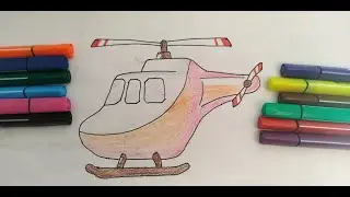 Vertolet rasmini chizish 🚁 | Oson rasm chizish