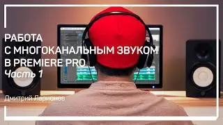Проблема: «бородатые» таймлинии. Работа с многоканальным звуком в Premiere Pro. Дмитрий Ларионов