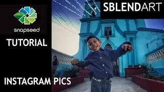 Snapseed Tutorial: How to use vintage and hdr filter