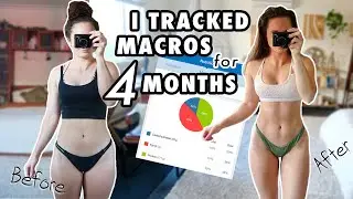 I TRACKED MACROS FOR 4 MONTHS | Before & After: My Relationship with Food & Counting Calories