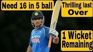 Best T20 Finish Ever | india vs south africa | MS DHONI.