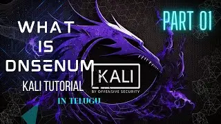 How To Use Dnsenum Tool In Kali Linux Telugu   Brief Explanation Of DNS   DNS Records In Telugu