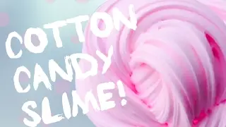Fluffy Cotton Candy Slime DIY No Borax || SamCan