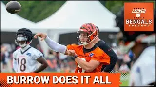 Joe Burrow Full Participant in Bengals' First Training Camp Practice