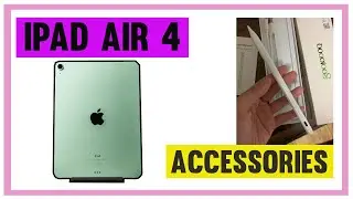 IPAD AIR 4 GREEN | IPAD ACCESSORIES | GOOJODOQ PENCIL | A&R VLOGZ