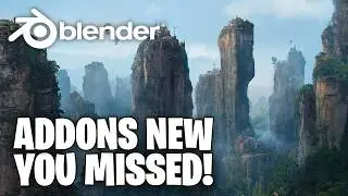 New Blender Addons You Probably Missed!!!