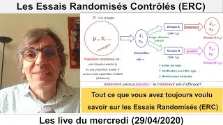Les Essais Randomisés Contrôlés (ERC) - épidémiologie