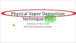 Thermal evaporation technique