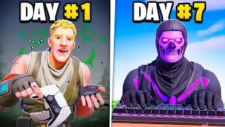 My 1 WEEK Controller To Keyboard & Mouse Progression!