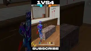 1vs4 🔥🤯 Let Me Show You How To Cutch Against NOOBS !! 🔥😱
