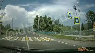 Момент ДТП 20.06.2021 с.Тибельти в Слюдянском районе