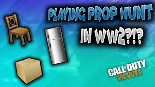 Playing Prop Hunt in WW2? -Call of Duty WW2