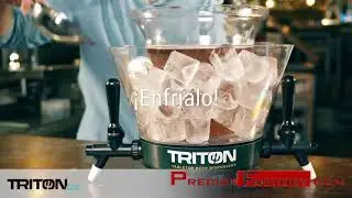 DISPENSADOR CERVEZA TRITON ICE 4 litros - 2 grifos