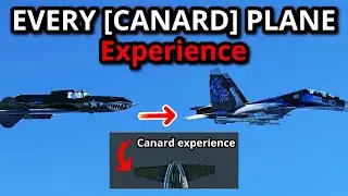 1 KILL IN EVERY [CANARD] PLANE IN WAR THUNDER EXPERIENCE (they are all op?!)