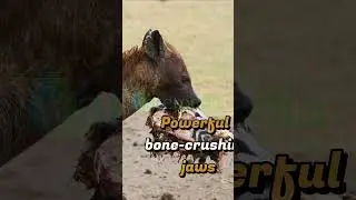 🐾 The Laughing Truth: World Hyena Day 🌍😂#WorldHyenaDay #HyenaFacts #Waterpedia #lifeonland #shorts