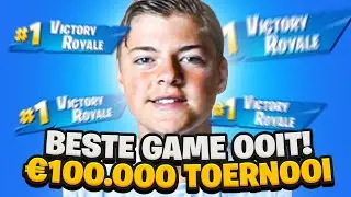 BESTE POTJE OOIT in een €100.000 Fortnite Toernooi! 🤑