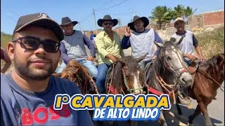 MUITA RESENHA NA 1º CAVALGADA DE ALTO LINDO 🐴🔥