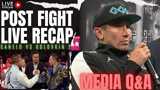 Canelo vs GGG 3 POST FIGHT LIVE: Media Q&A | Is Golovkin DONE? | Scorecard REVIEW | GGG To Showtime?