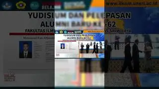 Yudisiuml Fakultas Ilmu Komputer Universitas Sriwijaya Ke-62 • Mohammad Faiz Affanzaki