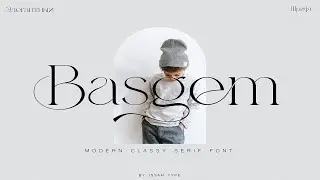 Basgem – Modern Serif Typeface Font Free Download