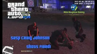 SASP Craig johnson  Shot Fired | LSPDFR GTA 5 Mod