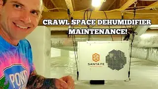 Santa Fe Advance 2 Crawl Space Dehumidifier | How To Service