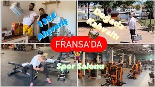 Fransa’da Spor Salonu 🏋️‍♀️ / 135€ ya Neler Aldik ? 🛒 / Doğada Kahvaltı 🧺