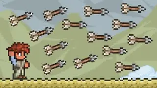 Terraria but i can ONLY THROW ARROWS...
