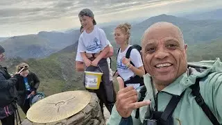 MT Snowden up the Lamberis path on the e bikes and down  a very rugged Rangers path .😎