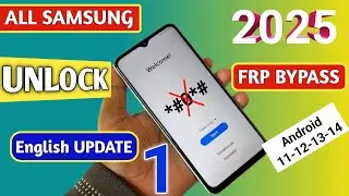 All Samsung Galaxy Frp Bypass Without Pc 2025 Android 12-13-14 Latest Security 2025✔️Frp Unlock