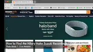 How to Find the Hilary Hahn Suzuki recordings