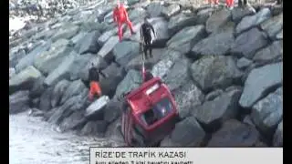 etv RİZE'DE TRAFİK KAZASI: 3 KİŞİ HAYATINI KAYBETTİ