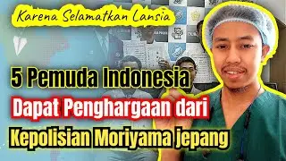 Lima Pemuda Asal Indonesia Viral Di Jepang || Karena Berhasil Selamatkan Wanita Lansia‼️