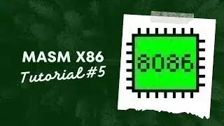 2023 MASM (Microsoft Macro Assembler) Tutorial #5: Input HIDDEN Byte (Password) [Assembly Language]