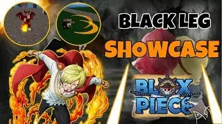BLACK LEG FULL SHOWCASE | BLOX FRUITS [ROBLOX]