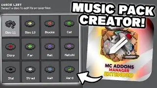NEW MUSIC PACK CREATOR TOOL FOR BEDROCK! MCAM Devs Update Website! MC Addons Manager News