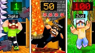Escape the Never Ending Rooms in Minecraft